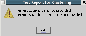 Clustering Function Settings - Wynik testowania