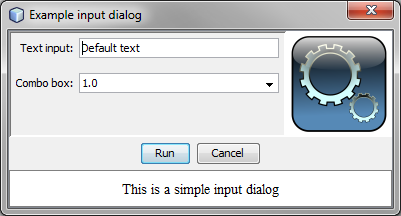 Proste okno dialogowe