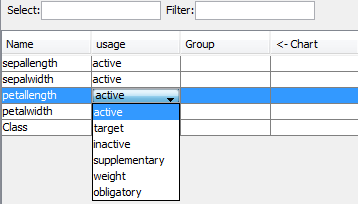 Attribute Usage Selection