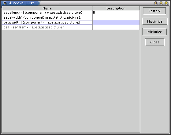 Window List